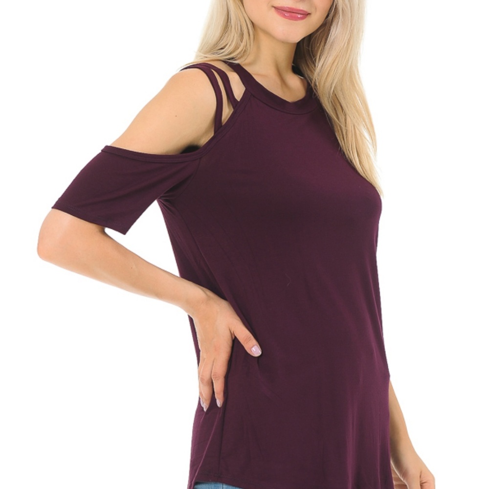 SLEEVELESS TOP WITH SHOULDER CROSS STRAP DETAIL - Picture 3 of 4